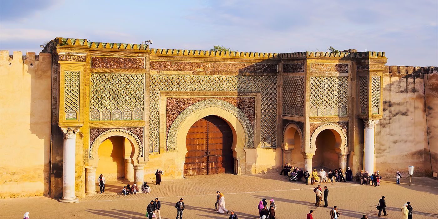 Bab Mansour - A entrada da cidade imperial